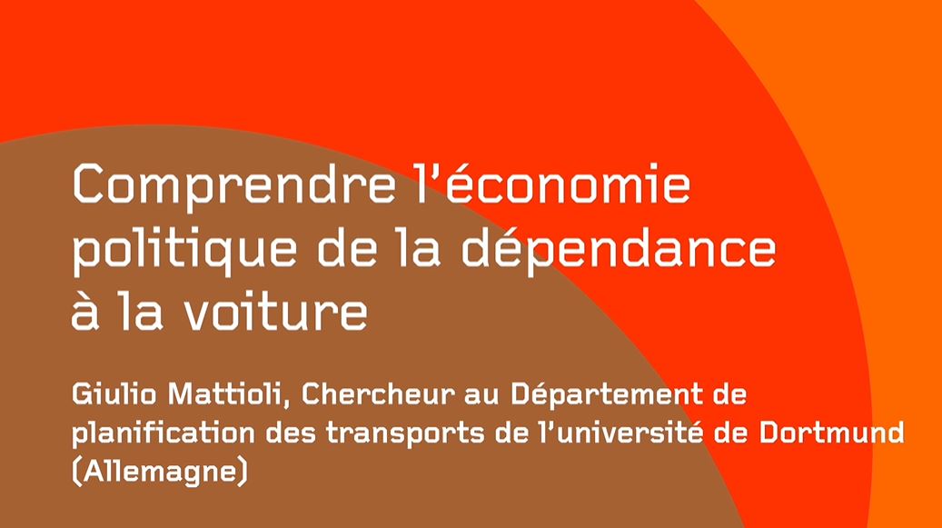 Dépendance à la voiture économie politique