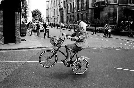 Vélos et personnes âgées